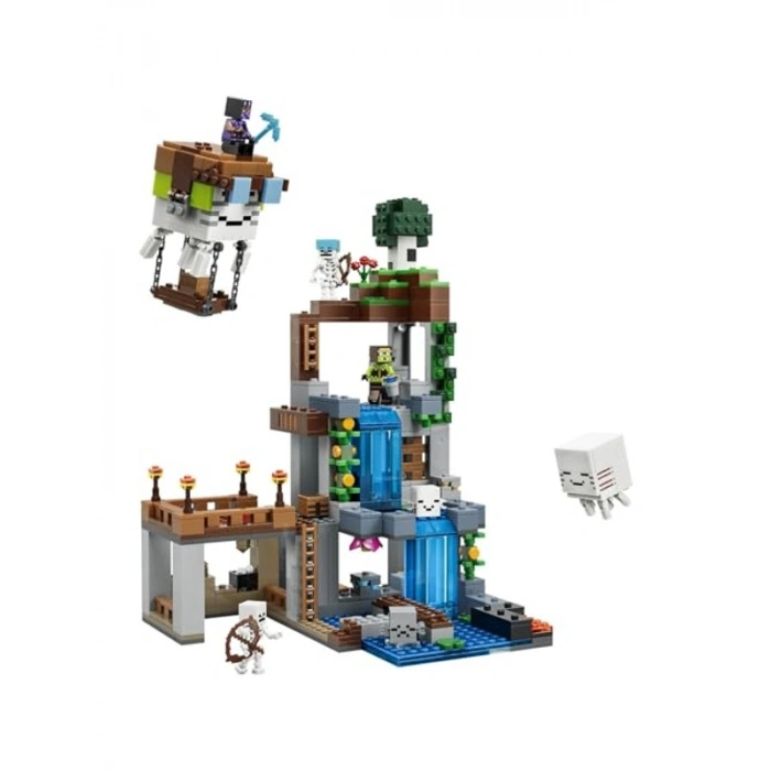 754 Parçalı Minecraft Hortlak İstasyonu ile Yaratıcı Oyun
