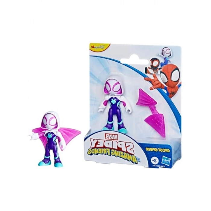 7.6 cm Süper Kahraman Figürü, Aksesuarlı Ghost-Spider Oyuncak