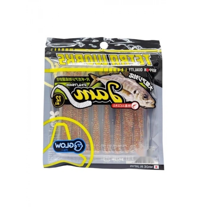 76 mm Silikon Solucan Suni Yem, Balık Avı İçin İdeal