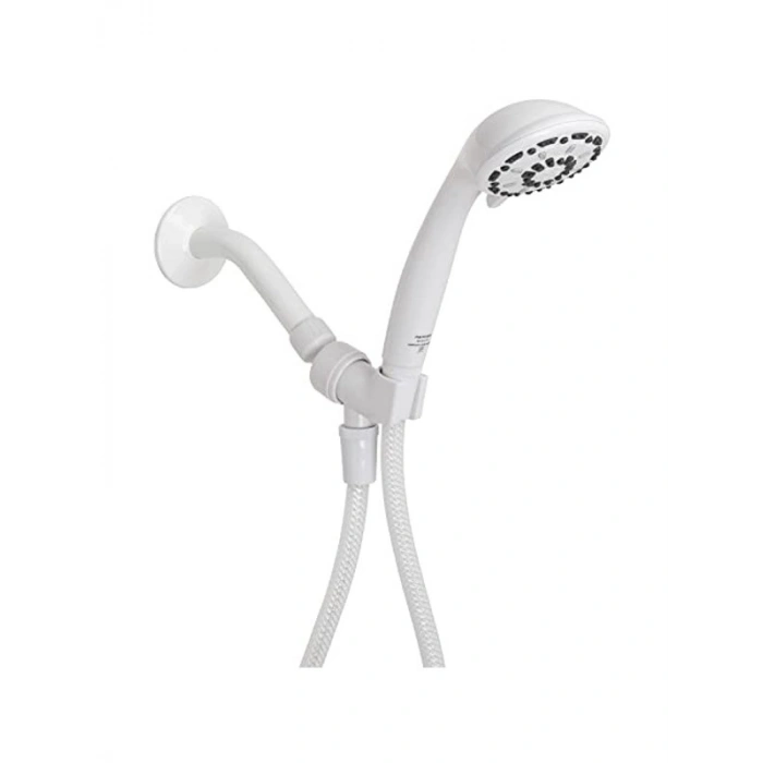 7,62 cm Beyaz El Duş Başlığı, 3 Farklı Sprey Ayarı
