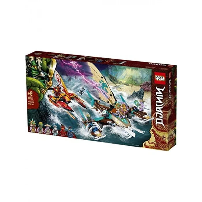 780 Parça Ninjago Katamaran Deniz Savaşı Oyuncak Seti