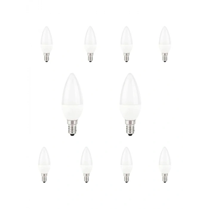 7W 6500K Beyaz Işık E14 Duy LED Mum Ampul – Enerji Sınıfı A