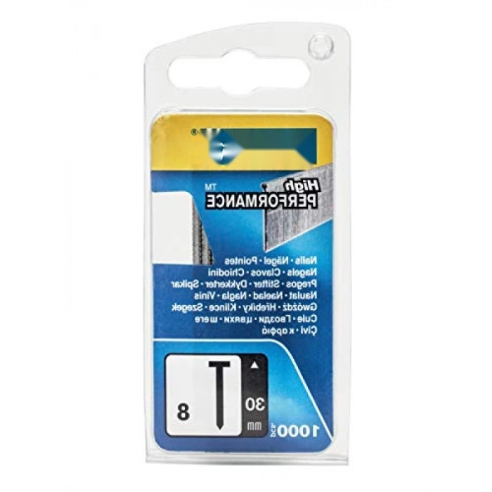 8/30 mm Çivi Tipi, 1000 Adet Blister Paket