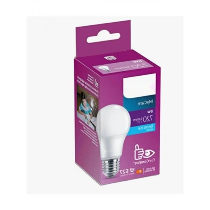8-60W E27 Duy Beyaz Işık LED Ampul - 6500K, 720 Lümen