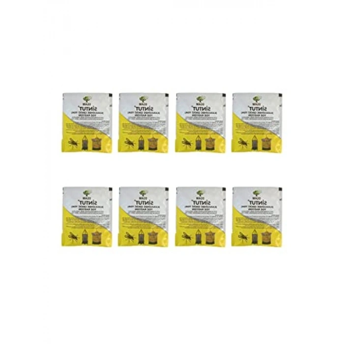 8 adet 25gr Sintut Karasinek Tuzağı için Çekici Yem | 200 Gr.