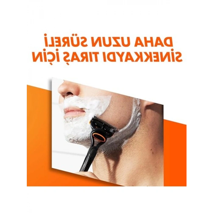 8 adet avantajlı yedek tıraş bıçağı, etkili tıraş deneyimi sunar