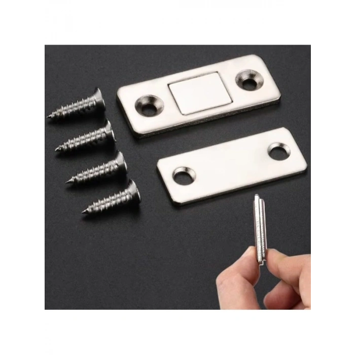 8 Adet Mıknatıslı Dolap Kapak Tutucu