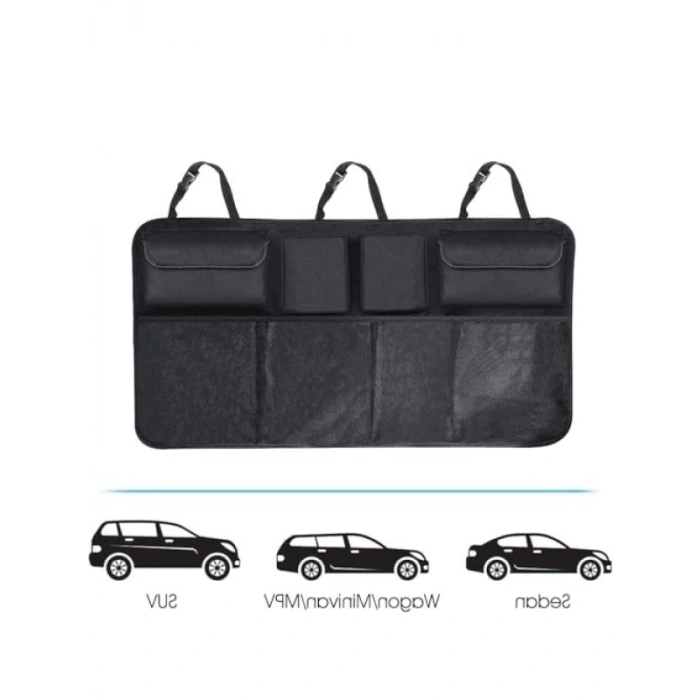 8 Bölmeli Araç Bagaj Organizeri