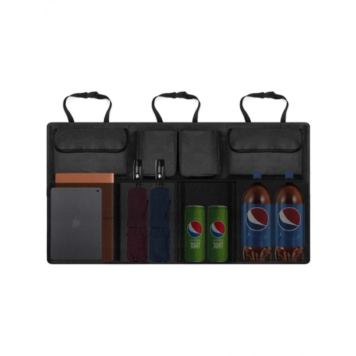 8 Cepli Araç Bagaj Düzenleyici - Fileli Organizer