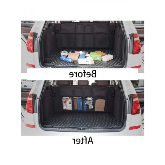 8 Cepli Araç Bagaj Düzenleyici Organizer Çanta