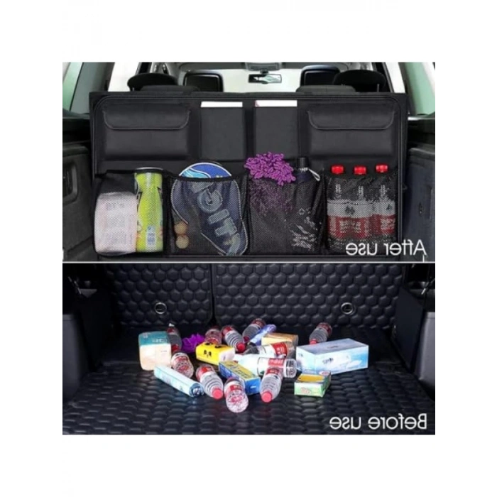 8 Cepli Araç Bagaj Düzenleyici Organizer Çanta