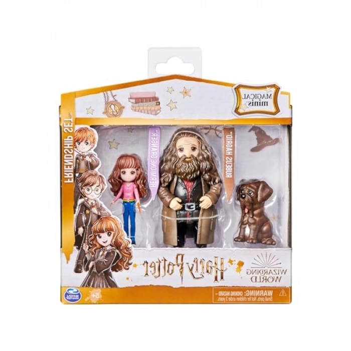 8 cm Koleksiyon Figür Seti - Hermione ve Hagrid