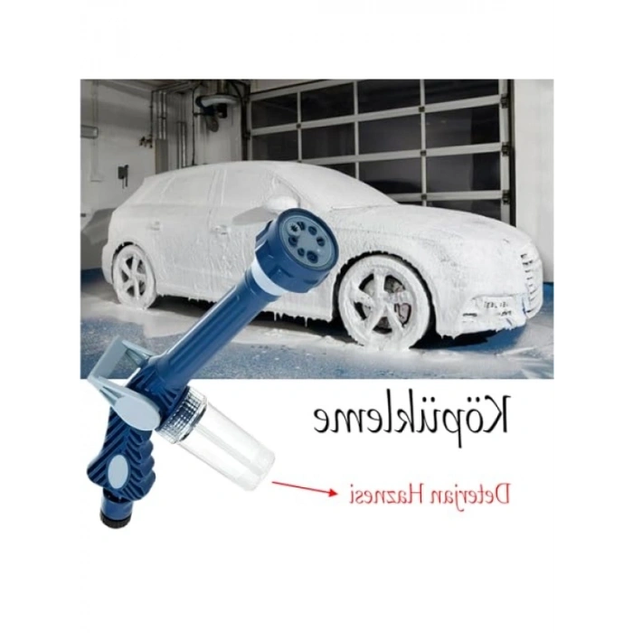 8 Fonksiyonlu Bahçe Yıkama Köpürtme Tabancası