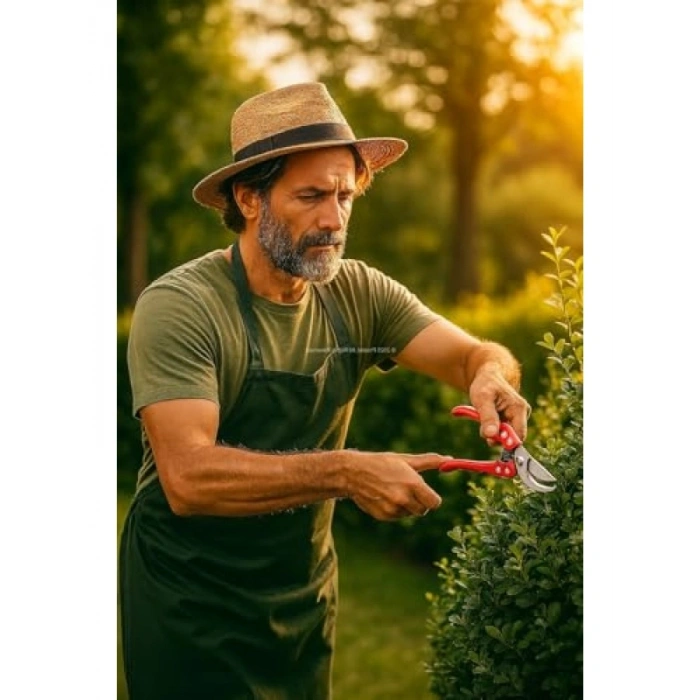 8 İnç Profesyonel Bağ Makası - Karbon Çelik Bıçaklı