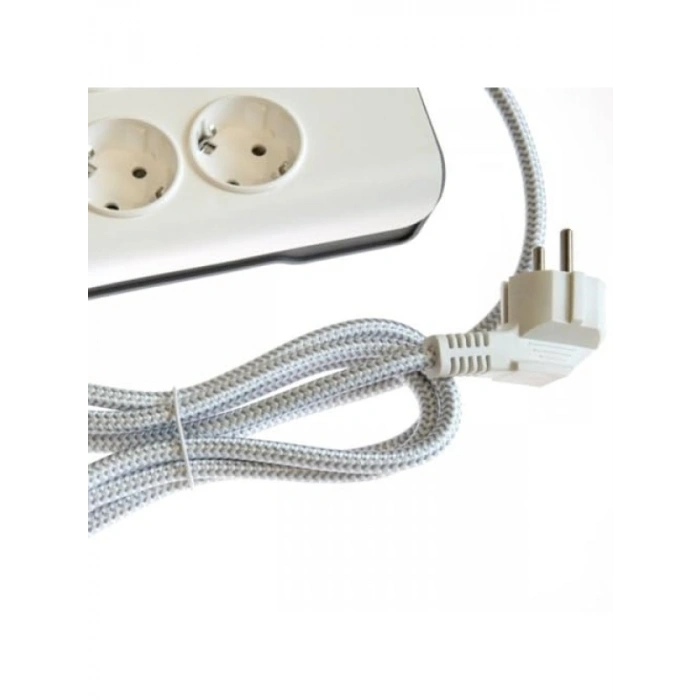 8li Akım Korumalı Uzatma Prizi, 2 Metre Kablo