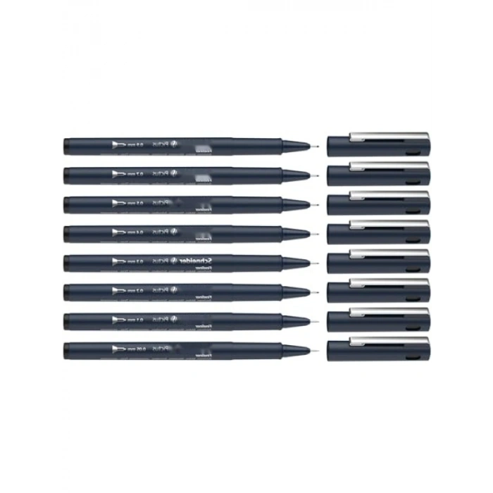 8li Blister Set - Profesyonel Teknik Çizim Kalemi