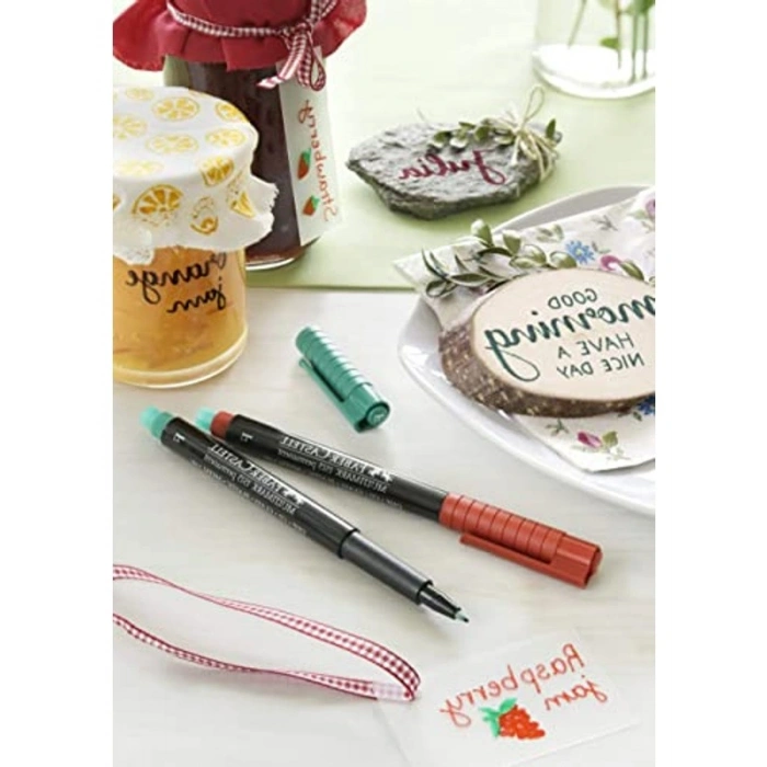 8li Kalıcı Markör Seti - Faber-Castell Kalite