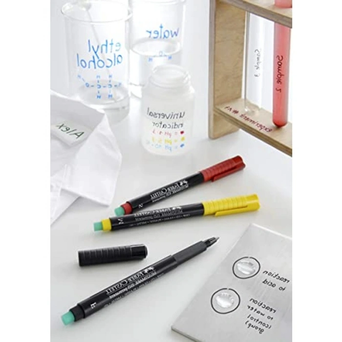 8li Kalıcı Markör Seti - Faber-Castell Kalite
