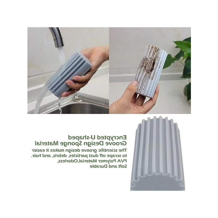 8li Nemli Temizleme Süngeri, Çok Amaçlı Fırça