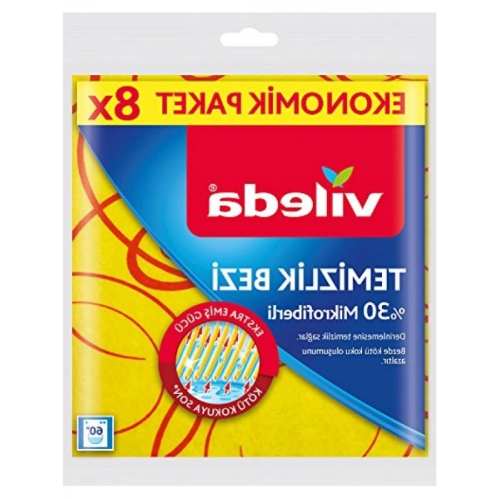 8li Paket Yüksek Emici Temizlik Bezi