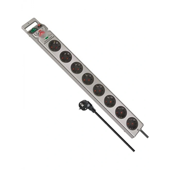 8 Li Priz, 16A Sigortalı, 13.500A Dalgalanma Koruması