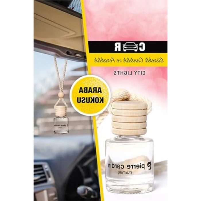 8 ml Araba Kokusu, City Lights Tasarımı ile Ferahlatıcı Etki