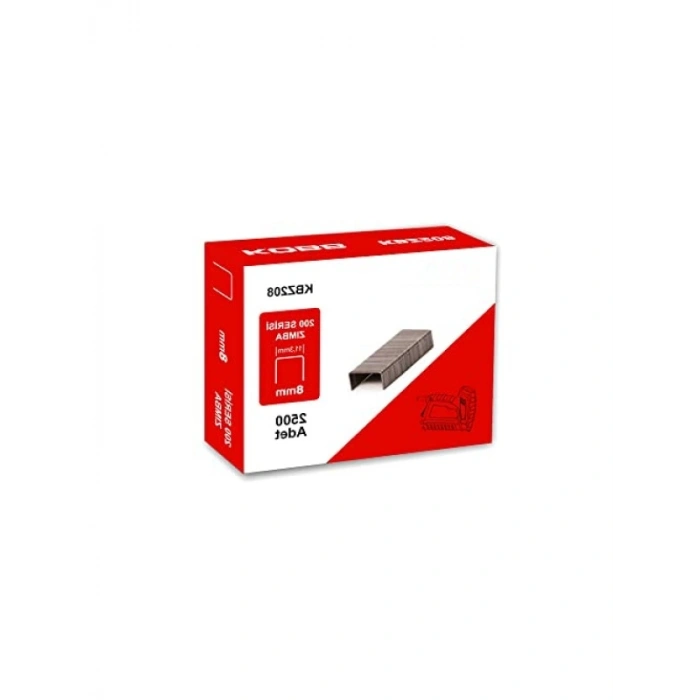 8 mm 2500 Adet Ağır Hizmet Tipi Zımba Teli