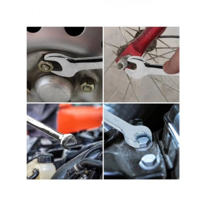 8 Parça Çift Taraflı Anahtar Takımı Seti