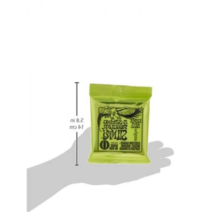 8 Telli Nikel Yara Elektro Gitar Teli Seti, Ölçü 10-74