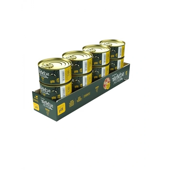 80 Gr Tavuk Et Suyunda Yetişkin Kedi Konservesi