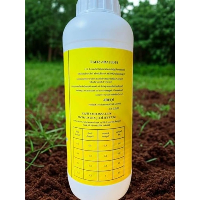 %80 Sıvı Kükürt Gübre, 800 Gr/Lt, Toprak pH Düzenleyici 1 Lt için
