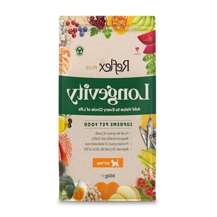 800 Gr Plus Longevity Yavru Kedi Maması, Besleyici