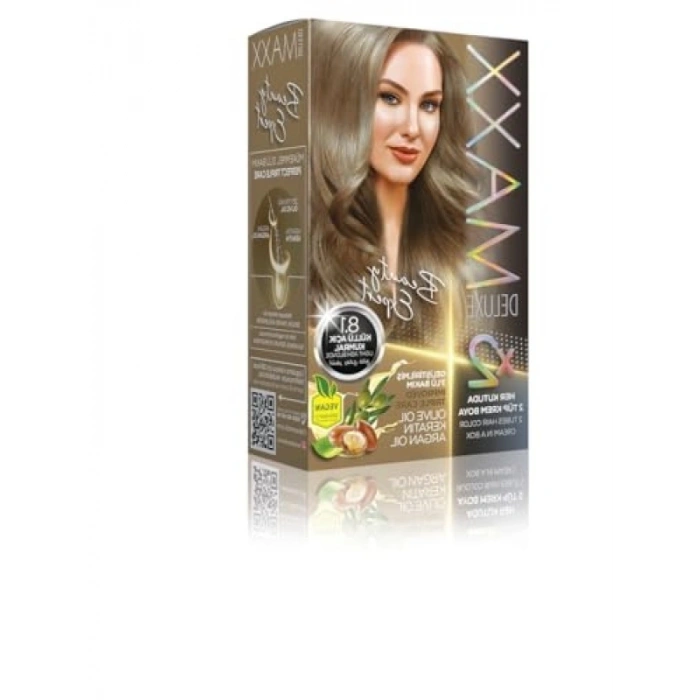 8.1 Küllü Açık Kumral Saç Boyası