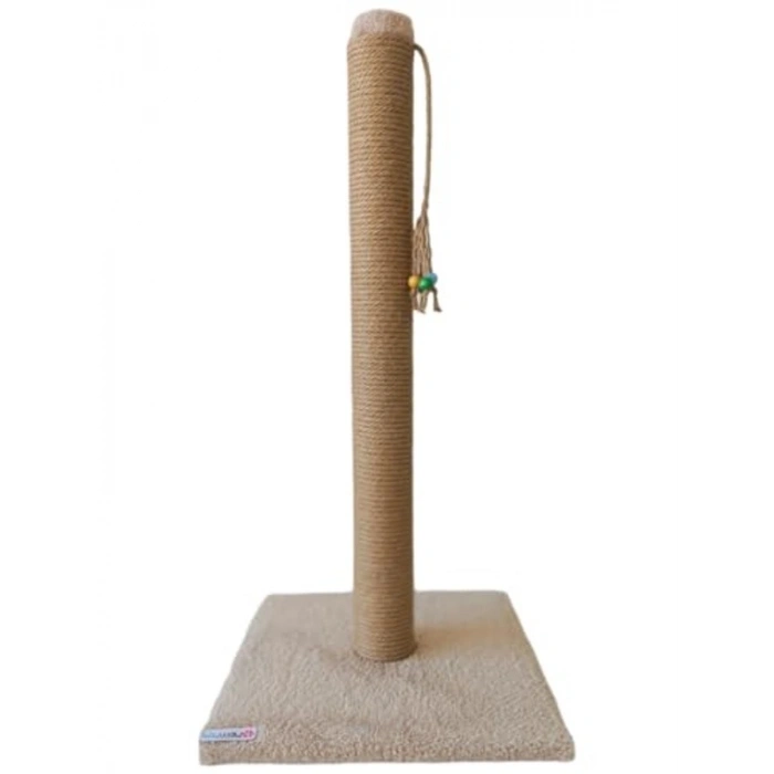 82 cm Kedi Tırmalama Tahtası, Tek Parça Ekru Tasarım