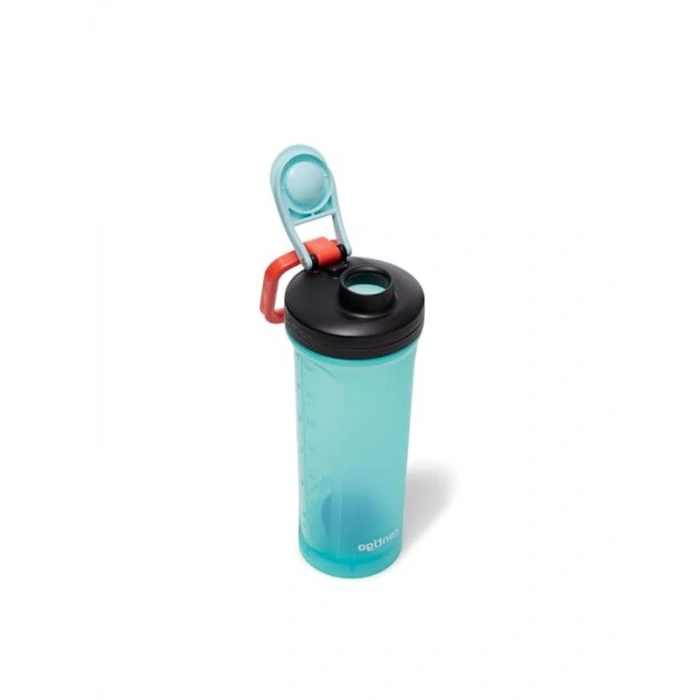 820 ml Kapasiteli Sporcu Suluğu ve Shaker, Turkuaz Renk