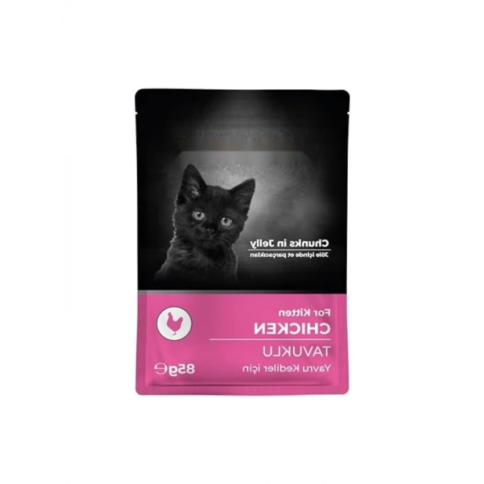 85 Gr Besleyici Tavuk Konserve Kedi Pouch