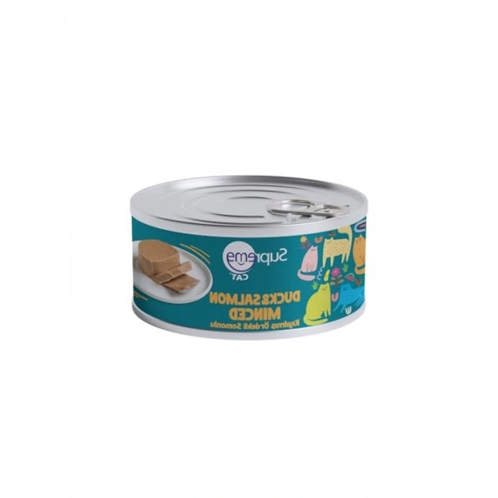 85 gr Yüksek Proteinli Islak Kedi Sı, Ördekli ve Somonlu