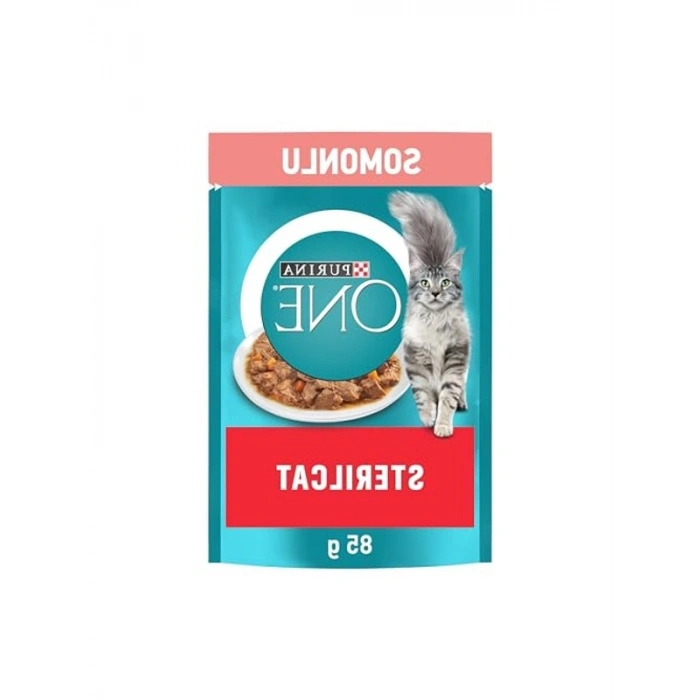 85 Gram Somonlu Kısırlaştırılmış Kediler İçin Yaş Mama