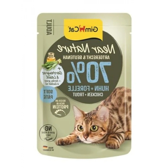 85 Gram Tavuklu ve Alabalıklı Kedi Pouch