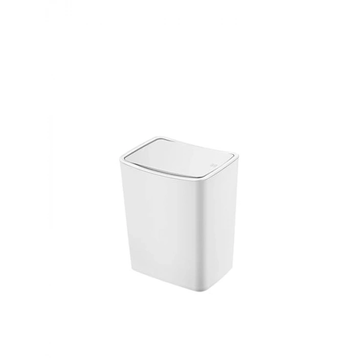 8.5 LT Kapasiteli Beyaz Çöp Kovası, Modern Tasarım