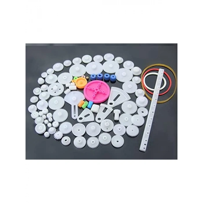 85 Parça Plastik Dişli Seti - RC Çark için Arduino