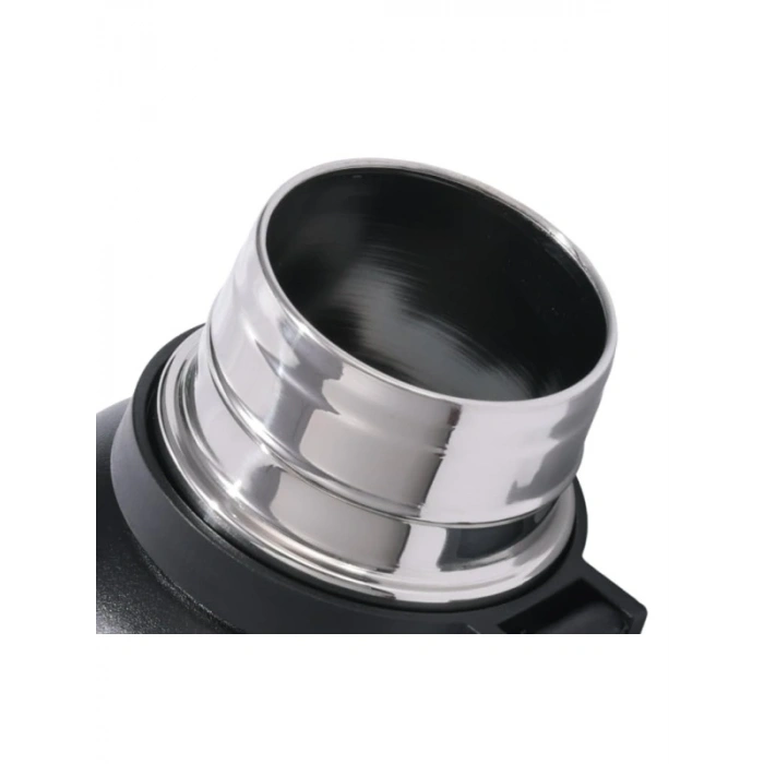 850 Ml Kapasiteye Sahip Siyah Çelik İçli Termos