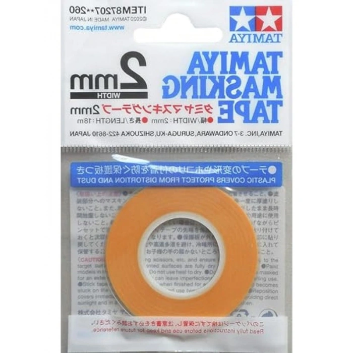 87207 300087207 Maskeleme Bandı 2 mm/18 m, Model Yapımı, Aksesuar