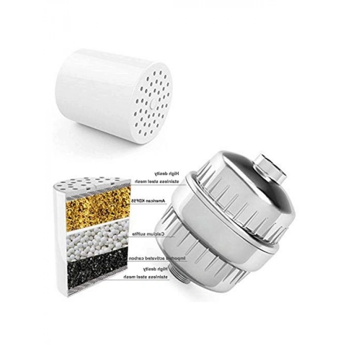 9 Aşamalı Duş Filtresi - Sağlıklı Su Arıtma