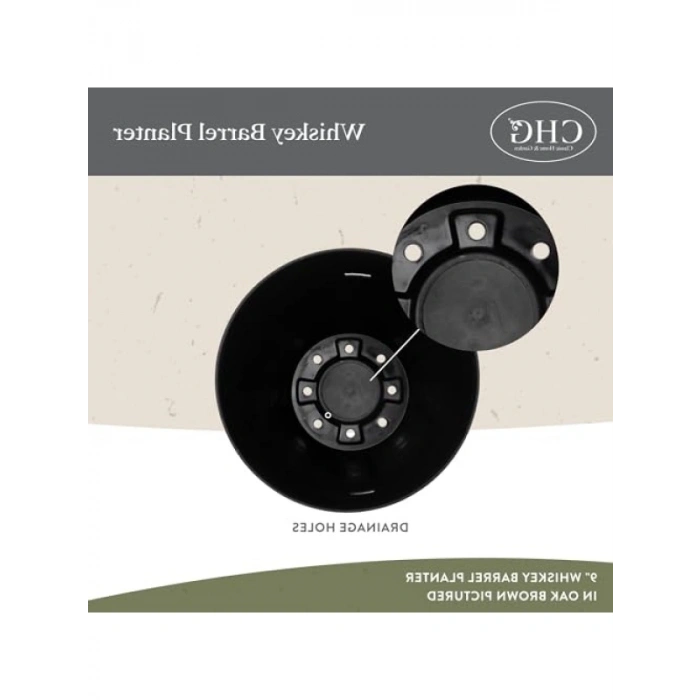 9 inç Eskitilmiş Meşe Görünümlü Viski Fıçısı