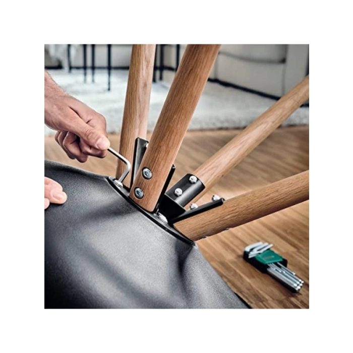 9 Parça Alyan Anahtar Takımı, Yüksek Kalite S2 Çelik, Paslanmaz