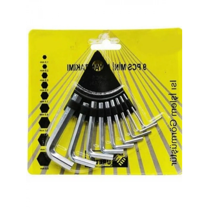 9 Parça Çelik Alyan Takımı, Dayanıklı ve Fonksiyonel