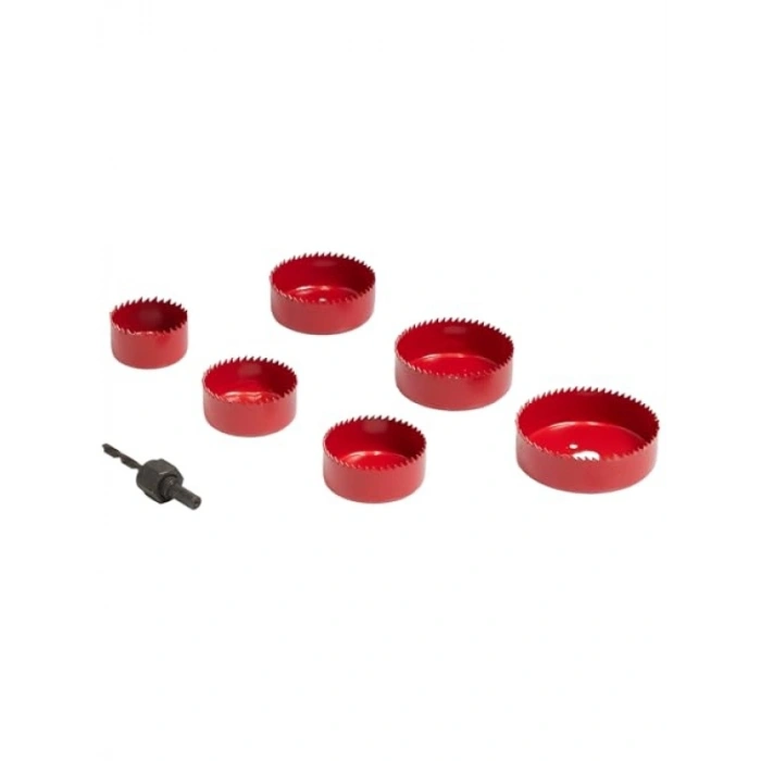 9 Parça Delikli Testere Seti, Çeşitli Boyutlar