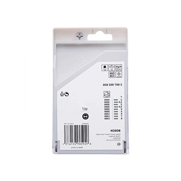 9 Parçalı Altıgen Matkap Seti, Farklı Çap ve Uzunluk Seçenekleri