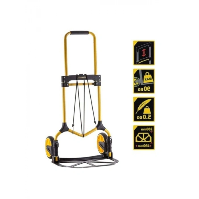 90 Kg Kapasiteye Sahip Katlanır El Arabası - Ergonomik Tasarım